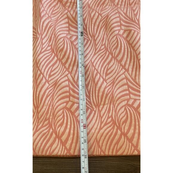 NWT Calvin Klein Women’s Plus 24W Pencil‎ Skirt Peach Fan Embroidered Design - Picture 6 of 15